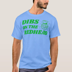 T-shirt Dibs Sur Le Jour de la Saint Patrick À Tête Redond