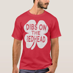 T-shirt Dibs sur le Jour de la Saint Patrick roux 2
