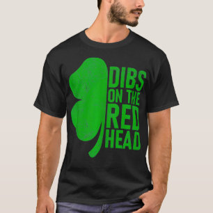 T-shirt Dibs Sur Le Shamrock Irlandais De Redhead Lucky St