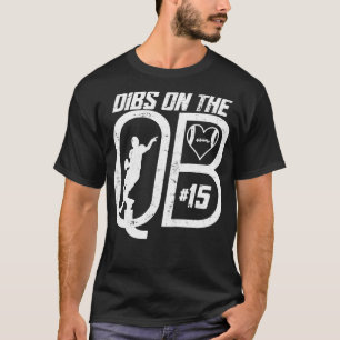 T-SHIRT DIBS SUR LE TRIBUNAL 15 LOVE FOOTBALL NUMÉRO 15