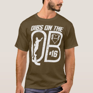 T-SHIRT DIBS SUR LE TRIBUNAL 16 LOVE FOOTBALL NUMÉRO 16