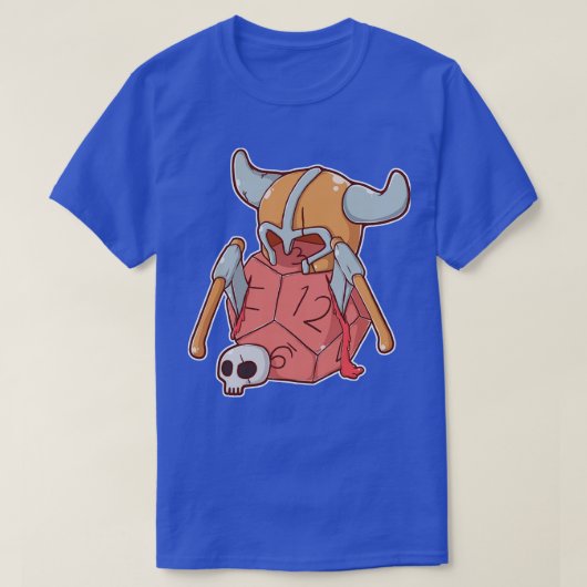 T-shirt Dice de succès barbare (Design devant)