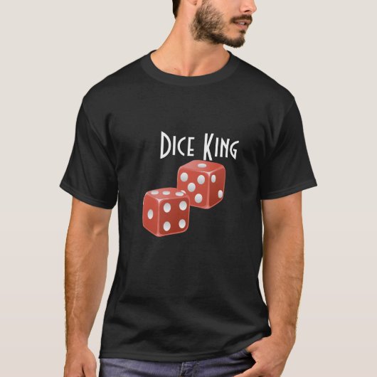 T-shirt Dice King personnalisable (Devant)