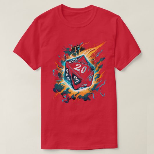 T-shirt Dice Tou Thunder (Design devant)
