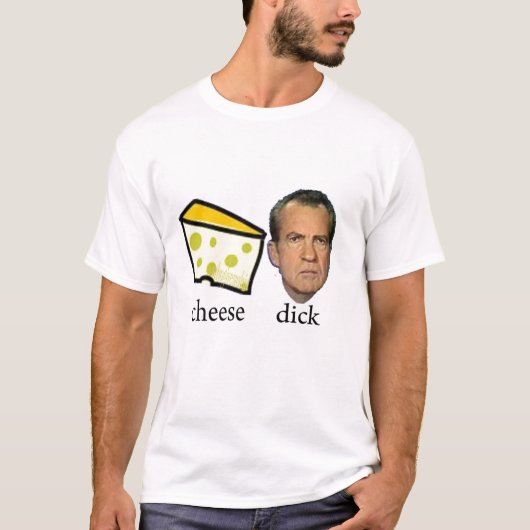 T-shirt dick de fromage (Devant)