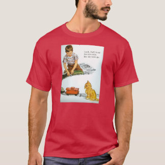 T-Shirt Dick en Jane en Puff 1950 School