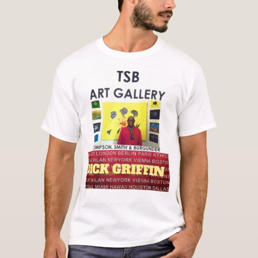 T-Shirt DICK GRIFFIN TSB ART (Devant)
