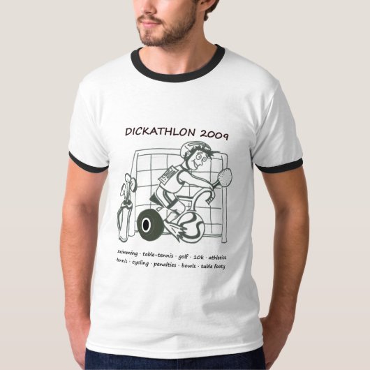 T-shirt Dickathlon 2009 (Devant)
