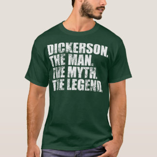 T-shirt DickersonDickerson Nom de famille Dickerson nom de