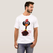 T-shirt Dickie la chemise de coq (Devant entier)