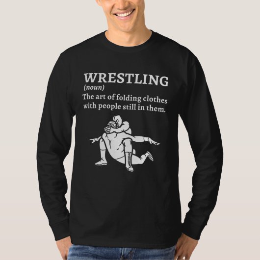 T-shirt Dictionnaire de lutte Lucha Libre (Devant)