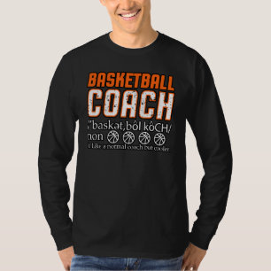 T-shirt Dictionnaire des entraîneurs de basket-ball Sport 