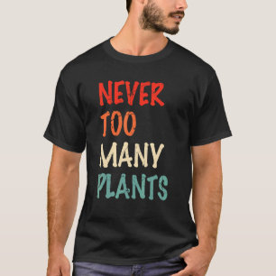 T-shirt dicton de fleuriste pour un d'aménagement paysager