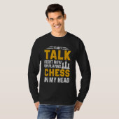 T-shirt dicton d'échecs 13 (Devant entier)