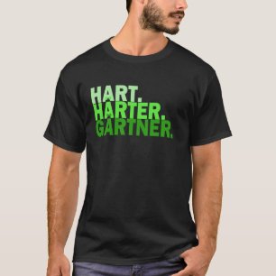 T-shirt Dicton drôle dur durcisseur jardinier pelouse vert