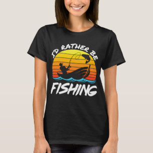 T-shirt Dicton drôle Pêcheur, la taille est cruciale