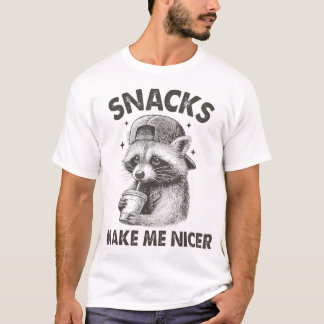 T-shirt Dicton sarcastique d'animal Les collations de rato