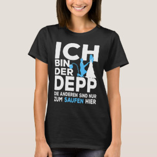 T-shirt Dictons bavarois pour hommes – Soirée de célibat J