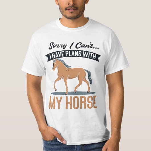 T-shirt Dictons de cheval à cheval (Devant)