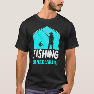 T-shirt Dictons de grands-parents pêcheurs de poissons pêc