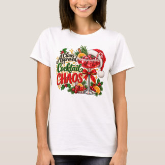 T-SHIRT DICTONS DE NOËL FESTIFS MIGNONS ET FANTAISISTES