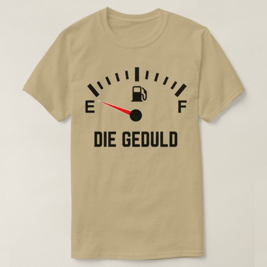T-shirt Die Geduld (Design devant)