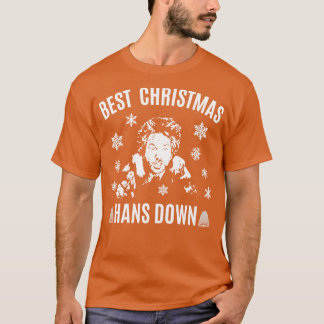 T-shirt Die Hard Best Christmas Hans Down