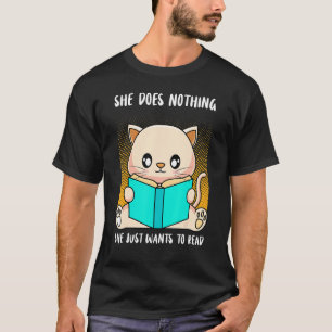 T-shirt Die Tut Nix Die Will Nur Lesen Books Propriétaires