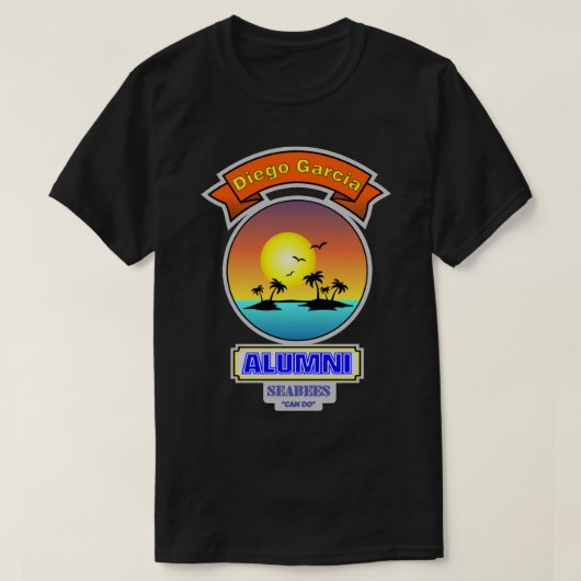 T-shirt Diego Garcia (Design devant)