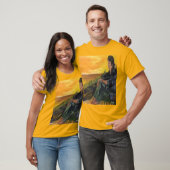 T-shirt: Diep in gedachten . T-shirt (Unisex)