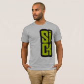 T-shirt dièse en difficulté (Devant entier)