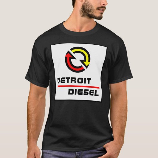 T-shirt diesel classique de Détroit (Devant)