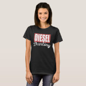 T-shirt Diesel Darling Dames Diesel Camion Diesel Dirty Di (Devant entier)