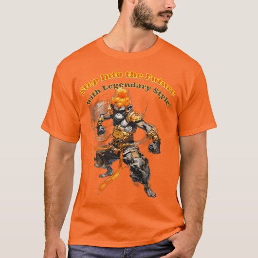 T-shirt Diesel-Punk Monkey King (Devant)