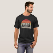 T-shirt Diesel Rolling Coal Retro Funny Diesel Engine (Devant entier)
