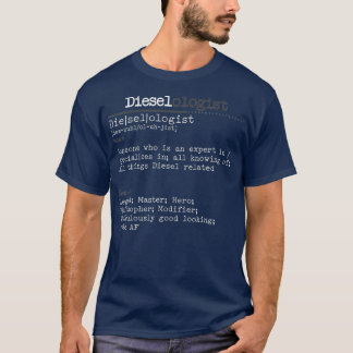 T-shirt Dieselologiste Mécanicien de camion diesel