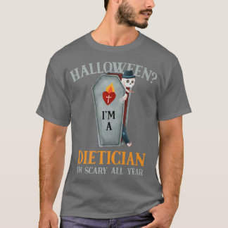 T-shirt Diététicienne J'ai peur toute l'année Nutritionnis