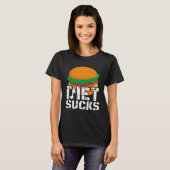 T-shirt Diets Suck (Devant entier)