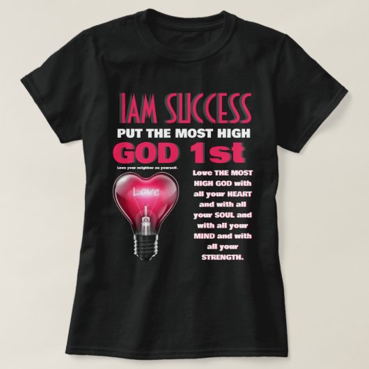 T-SHIRT DIEU 1ER (Design devant)