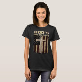T-shirt Dieu a mon dos (Devant entier)