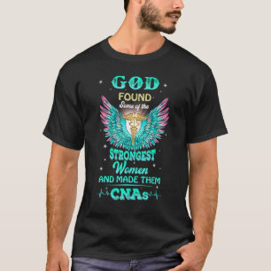 T-shirt Dieu A Trouvé Certaines Des Femmes Les Plus Fortes