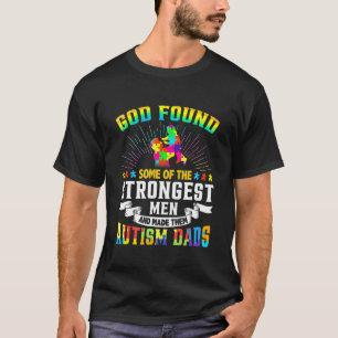 T-shirt Dieu A Trouvé Certains Des Hommes Les Plus Forts L