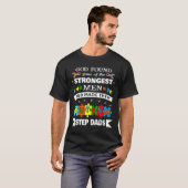 T-shirt Dieu A Trouvé Une Sensibilisation sur l'autisme La (Devant entier)