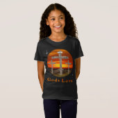 T-Shirt Dieu aime (Devant entier)