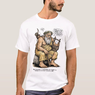 T-shirt Dieu Apollon surmené à la retraite Mythologie grec
