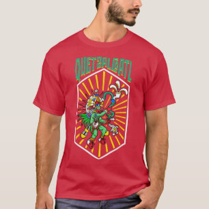 T-shirt Dieu aztèque du Vent Quetzalcoatl