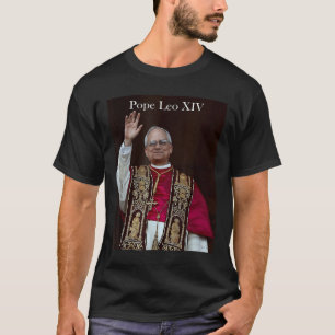 T-shirt Dieu Béni Pape Leo Xiv Pape Leo Xiv Chemise Pape L