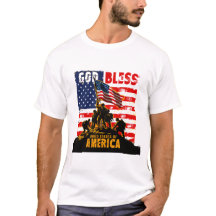 Dieu bénisse l'Amérique" American Pride Patriot De