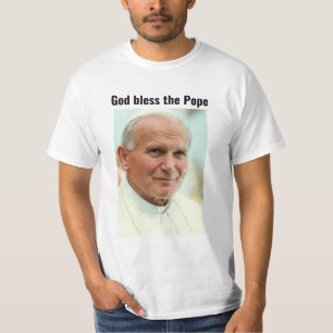 T-SHIRT DIEU BÉNISSE LE PAPE