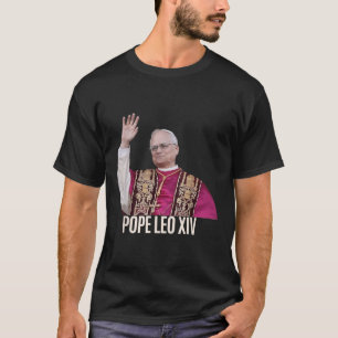 T-shirt Dieu bénisse le pape Léon Xiv 26e pape